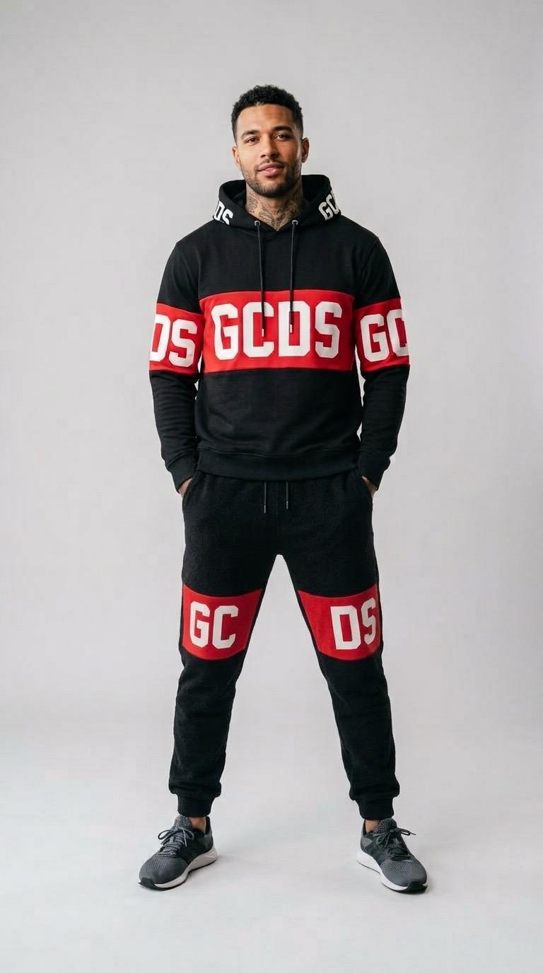 Tuta Uomo GCDS – Comfort, Stile e Carattere